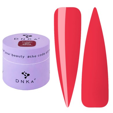 Твердый гель DNKa' Builder Gel Siesta Limited Edition, 15 мл