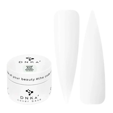 Акриловий гель DNKa' Аcryl Gel №0001 Glass, 30 мл