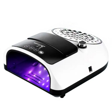 Лампа-витяжка для манікюру 2в1 BQ 666 plus, 100 Вт