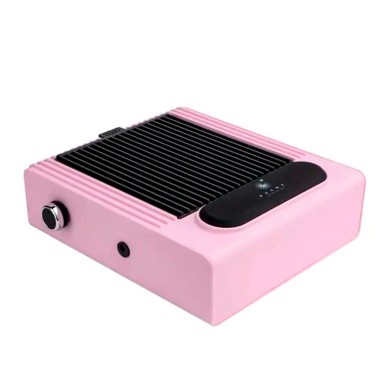 Витяжка для манікюру Bucos Cyclone V1 з НЕРА-фільтром, 100 Вт (рожева)