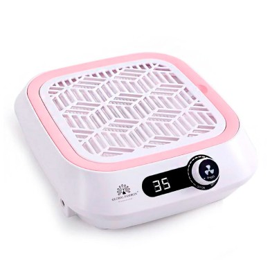 Витяжка для манікюру Global Fashion, 150 Вт (рожева)