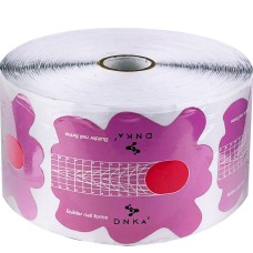 DNKa' Paper Builder nail forms long Нижні форми для нарощування довгі, 500 шт