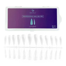 Гелеві типси DNKa' Professional Nail Gel Tips L-Stilleto, 240 шт