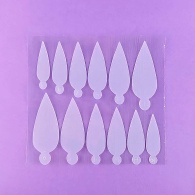 Молди DNKa' Professional nail molds №0001, 36 шт