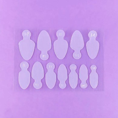 Молди DNKa' Professional nail molds №0003, 36 шт