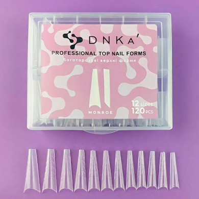 Верхні форми DNKa' Top Nail Forms Monroe, 120 шт