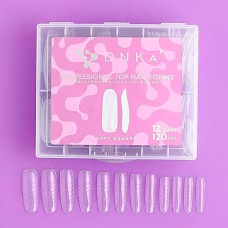 Верхні форми DNKa' Top Nail Forms Soft Square, 120 шт